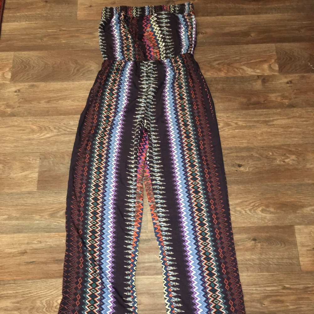 Tribal Print Romper